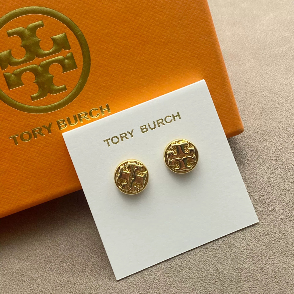 Tory Burch Gold Stud Earrings